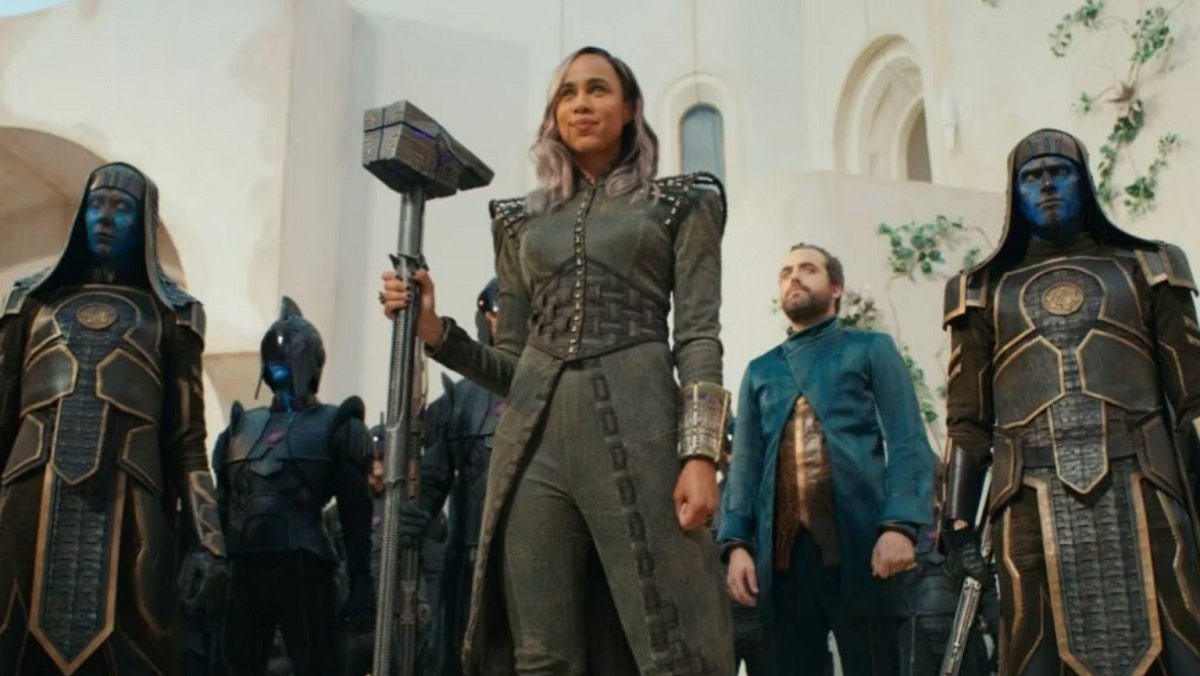  Zawe Ashton as Kree leader Dar-Benn in The Marvels.