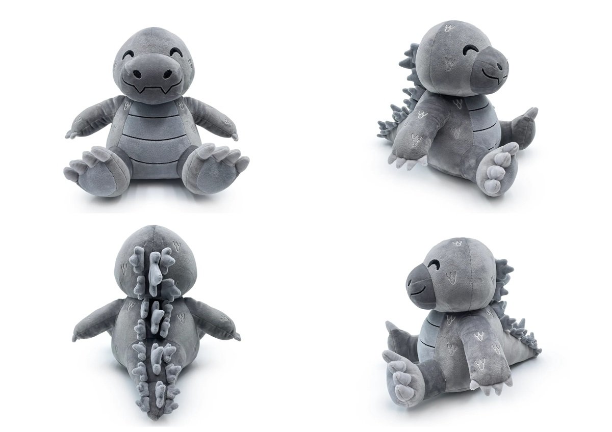 Modern Godzilla plushies from Youtooz Collectibles.