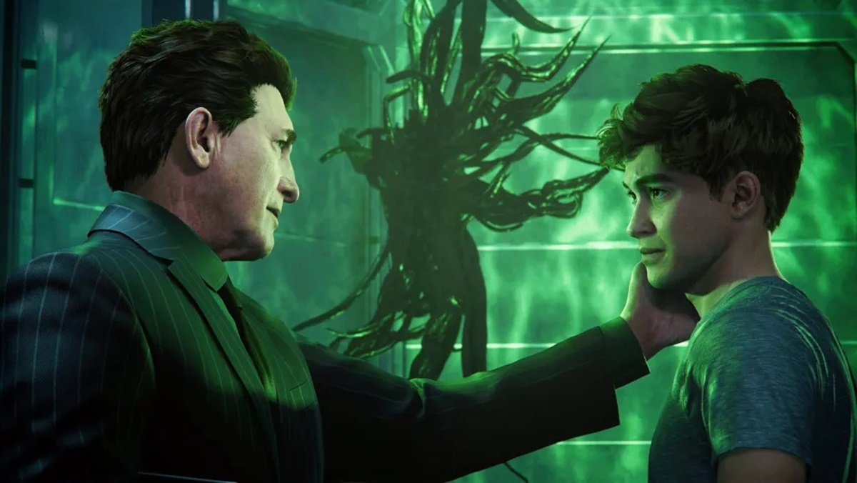 Norman and Harry Osborn in Marvel's Spisder-Man 2. 