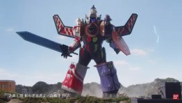 Godzilla, Ultraman, Kamen Rider, and EVA Unit 1 Form a Huge, Ridiculous Megazord